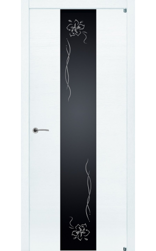 Potential Doors Potential Doors Texture 352 ДО Дуб Арктик Триплекс черная лилия