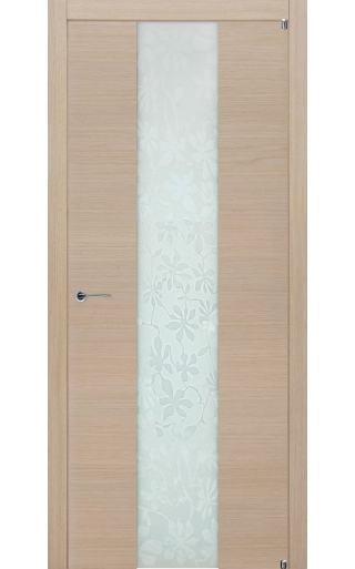 Potential Doors Potential Doors Texture 352 ДО Дуб Прованс Триплекс белые цветы