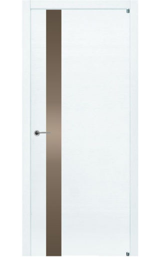 Potential Doors Potential Doors Texture 353.1 ДО Дуб Арктик Зеркало сатинато бронза