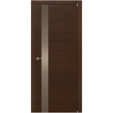 Potential Doors Texture 353.1 ДО  Дуб Марроне Зеркало сатинато бронза