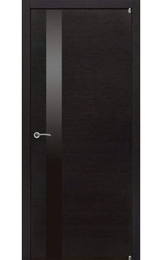 Potential Doors Potential Doors Texture 353.1 ДО Дуб Шарколь Лакобель черный