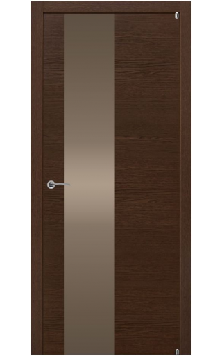 Potential Doors Potential Doors Texture 353.2 ДО Дуб Марроне Зеркало сатинато бронза
