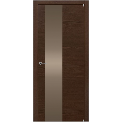 Potential Doors Texture 353.2 ДО  Дуб Марроне Зеркало сатинато бронза