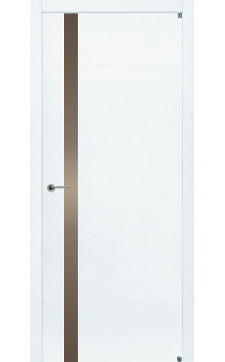 Potential Doors Potential Doors Texture 353 ДО Дуб Арктик Зеркало сатинато бронза