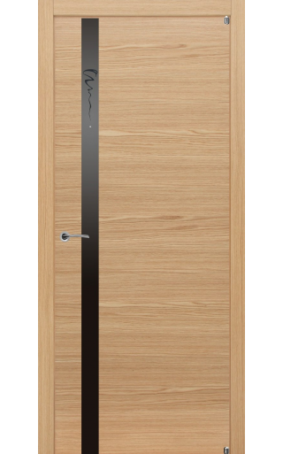 Potential Doors Potential Doors Texture 353 ДО Дуб Натур Лакобель черный Swarovski