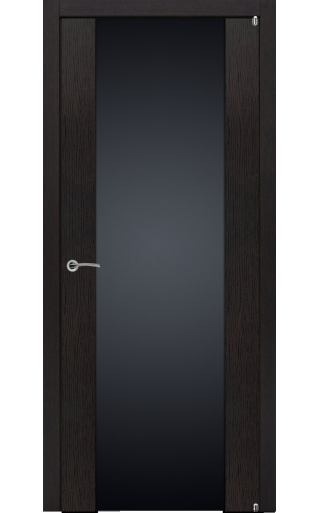 Potential Doors Potential Doors Texture 354 ДО Дуб Шарколь Триплекс черный