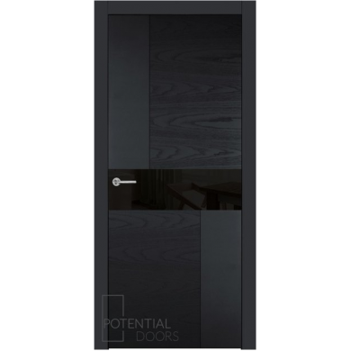 Potential Doors 408.57 ДО Чёрный 9005 Лакобель черный