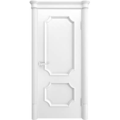 Межкомнатная дверь Неаполь Эмаль белая