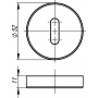 Armadillo Накладка Armadillo NORMAL PS URB CP-8 Хром 2 шт