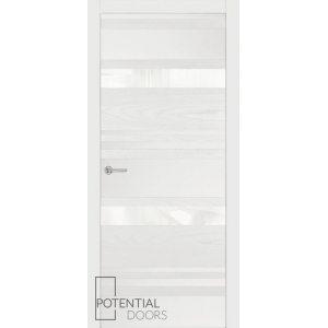 Potential Doors 409.76 ДО Грей 7011 Лакобель белый