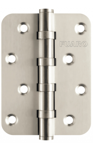 Fuaro Петля универсальная Fuaro IN5400U-R10 SN (4BB-R10 100x75x2,5) мат. никель