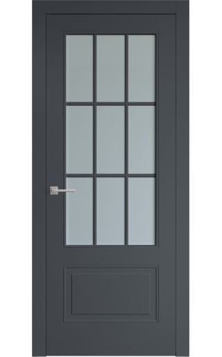 Potential Doors 244.1.2 ДО Сатинато Чёрный 9005