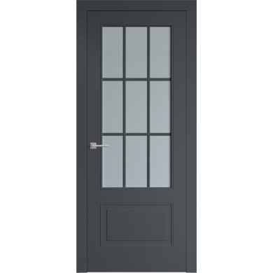 Potential Doors 244.1.2 ДО Сатинато Чёрный 9005