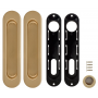 Armadillo Ручка для раздвижных дверей Armadillo SH010-SG-1 Матовое золото