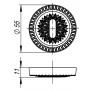 Armadillo Накладка Armadillo NORMAL PS/CL-OB-13 Античная бронза 2 шт.