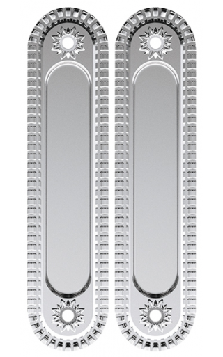 Armadillo Ручка для раздвижных дверей Armadillo SH010/CL SILVER-925 Серебро 925