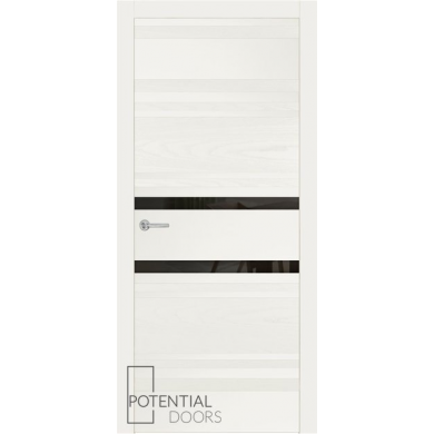 Potential Doors 409.74 ДО Слоновая кость 9010 Зеркало графит