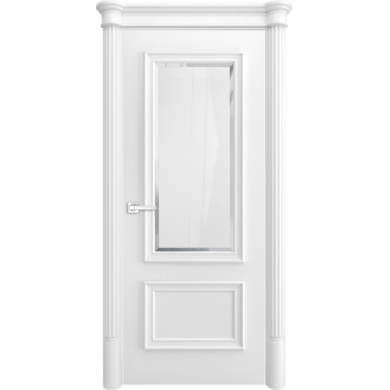 Межкомнатная дверь Виченца 2 Фацет Эмаль белая