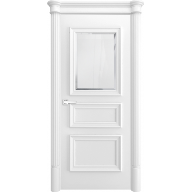 Межкомнатная дверь Виченца 3 Фацет Эмаль белая
