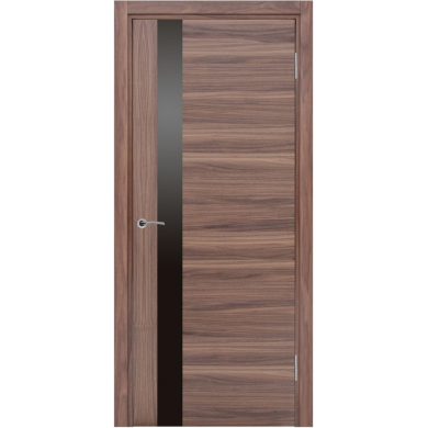 Potential Doors 53.1 ДО Комби Орех Лакобель черный