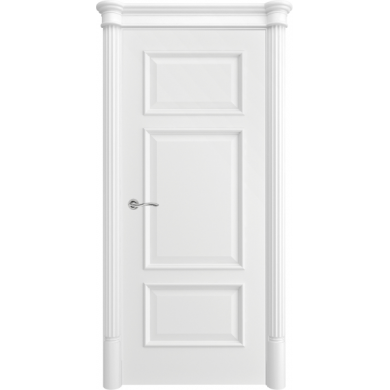 Межкомнатная дверь Элегант B Эмаль белая