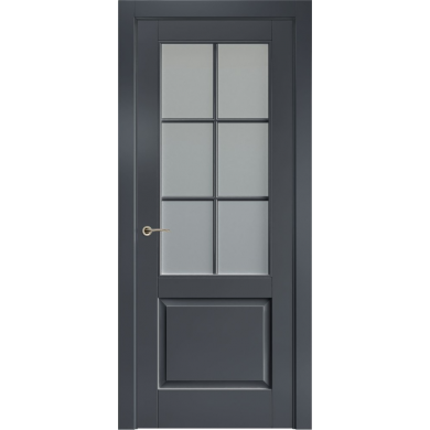 Potential Doors 252.1 ДО Сатинато Чёрный 9005