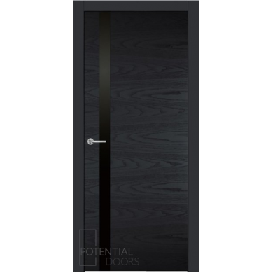 Potential Doors 453 ДО Чёрный 9005 Лакобель черный