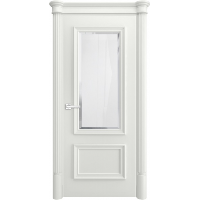 Межкомнатная дверь Виченца 2 Фацет Эмаль крем