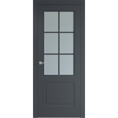 Potential Doors 242.1.1 ДО Сатинато Чёрный 9005