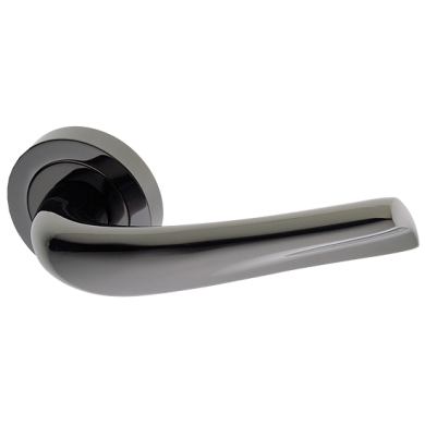Morelli RAFT R2 NIN, ручка дверная, цвет - черный никель