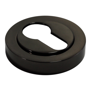 Morelli LUX-KH-R2 NIN, накладка на евроцилиндр, цвет - черный никель