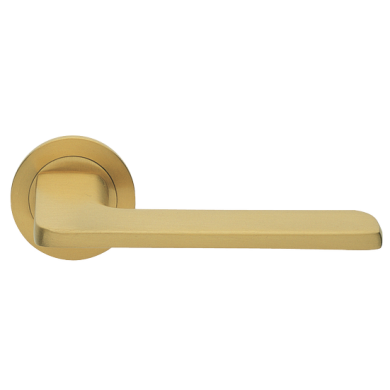 Morelli ROCK R1 OSA, ручка дверная, цвет - матовое золото