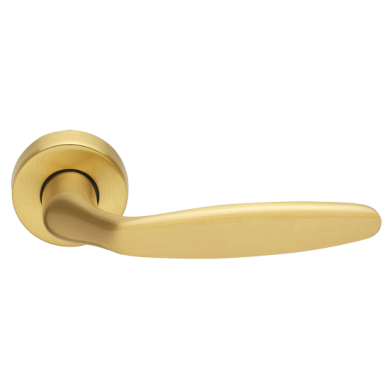 Morelli DERBY R3-E OSA, ручка дверная, цвет - матовое золото