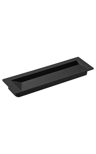 Morelli MHS128 BL, ручка для раздвижных дверей, цвет - черный