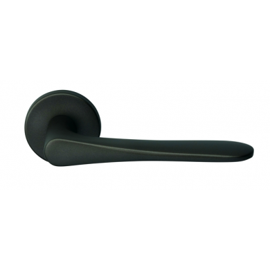Morelli AULA R5 ANT, ручка дверная на розетке 7мм, цвет - антрацит