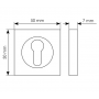 Morelli LUX-KH-S5 CSA, накладка на евроцилиндр, цвет - мат. хром