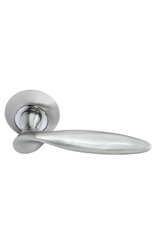 Morelli КУПОЛ, ручка дверная MH-09 SN, цвет - белый никель