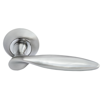 Morelli КУПОЛ, ручка дверная MH-09 SN, цвет - белый никель
