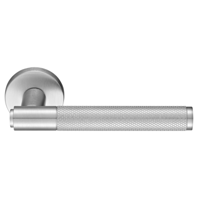 Morelli BRIDGE R6 CSA, ручка дверная с усиленной розеткой, цвет - матовый хром
