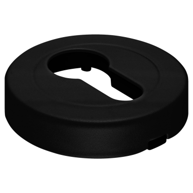 Morelli LUX-KH-R2 NERO, накладка на евроцилиндр, цвет - черный