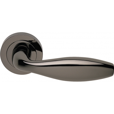 Morelli SIENA R2 NIN, ручка дверная, цвет - черный никель