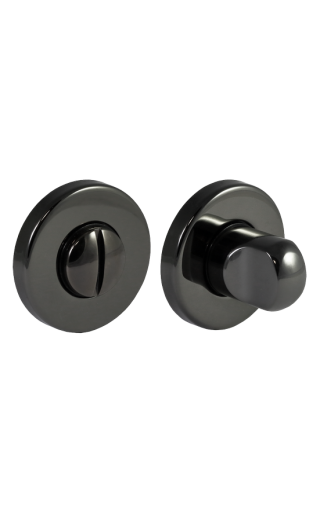 Morelli LUX-WC-R3-E NIN, завертка сантехническая, цвет - черный никель