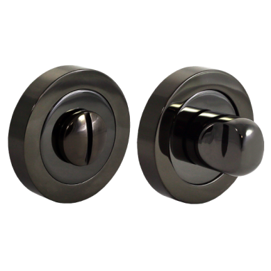 Morelli LUX-WC-R2 NIN, завертка сантехническая, цвет - черный никель